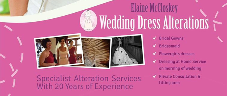 Elaine McCloskey Wedding Dress Alterations